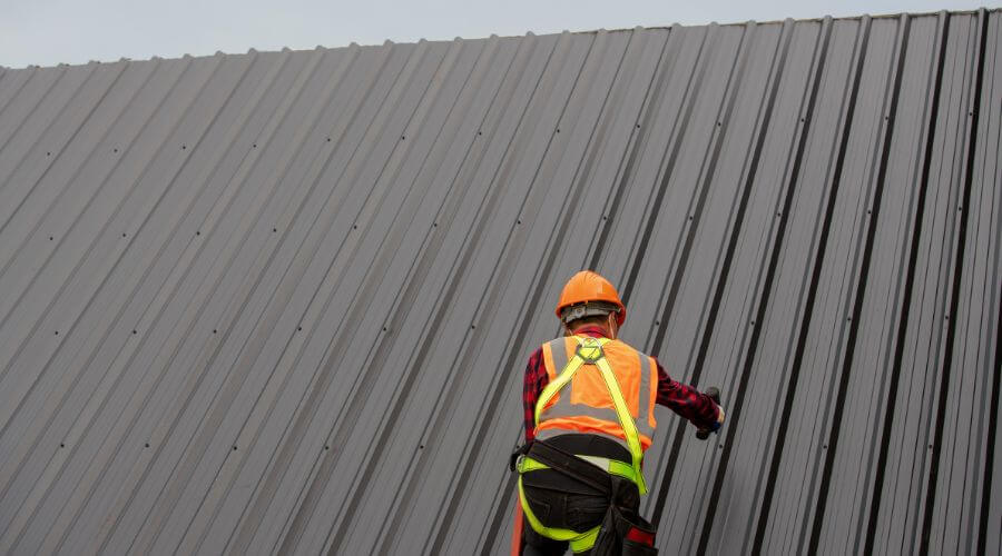 Professional metal roof installation services in Alsen, ND